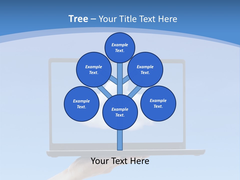 Picture Server Body Part PowerPoint Template