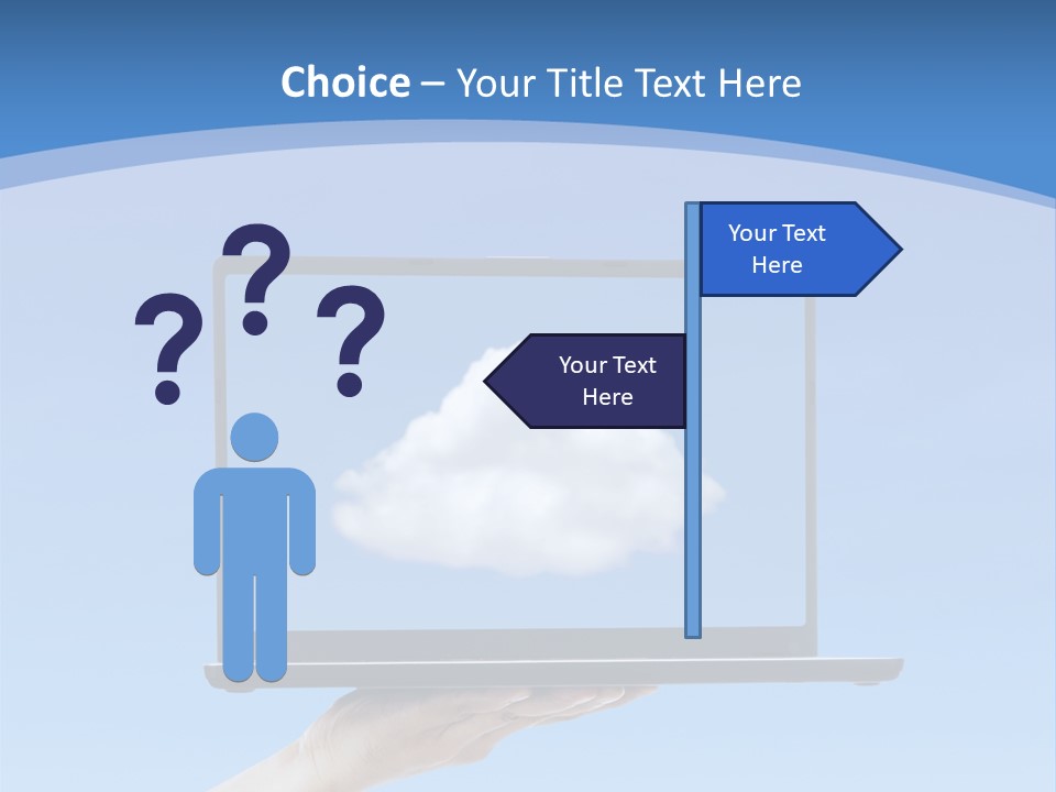 Picture Server Body Part PowerPoint Template