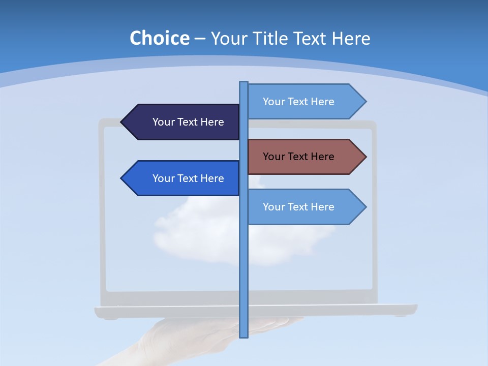 Picture Server Body Part PowerPoint Template