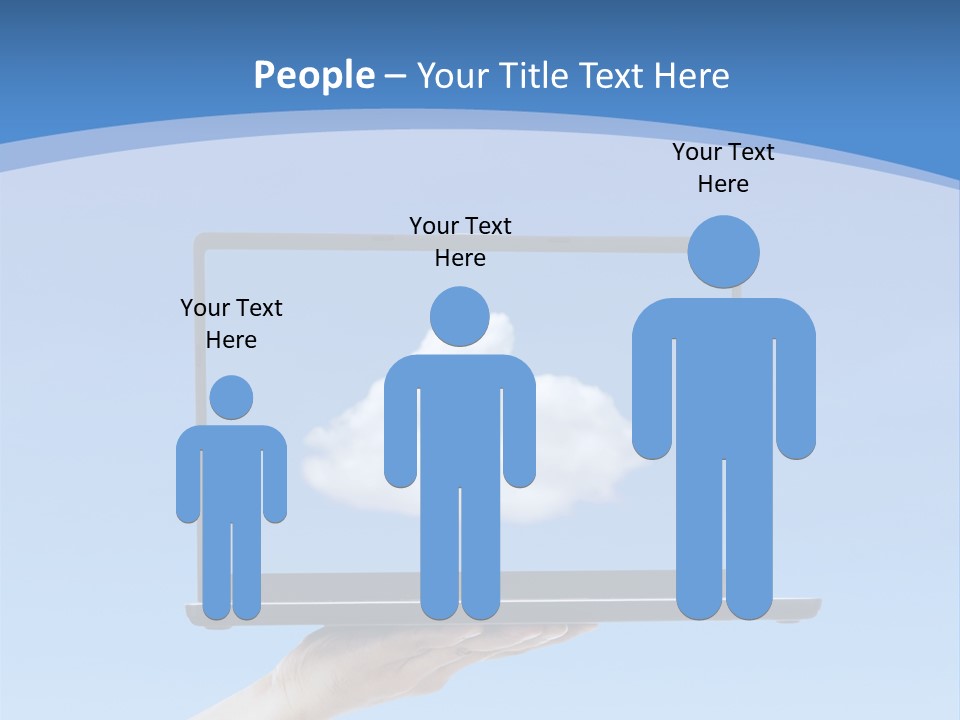 Picture Server Body Part PowerPoint Template