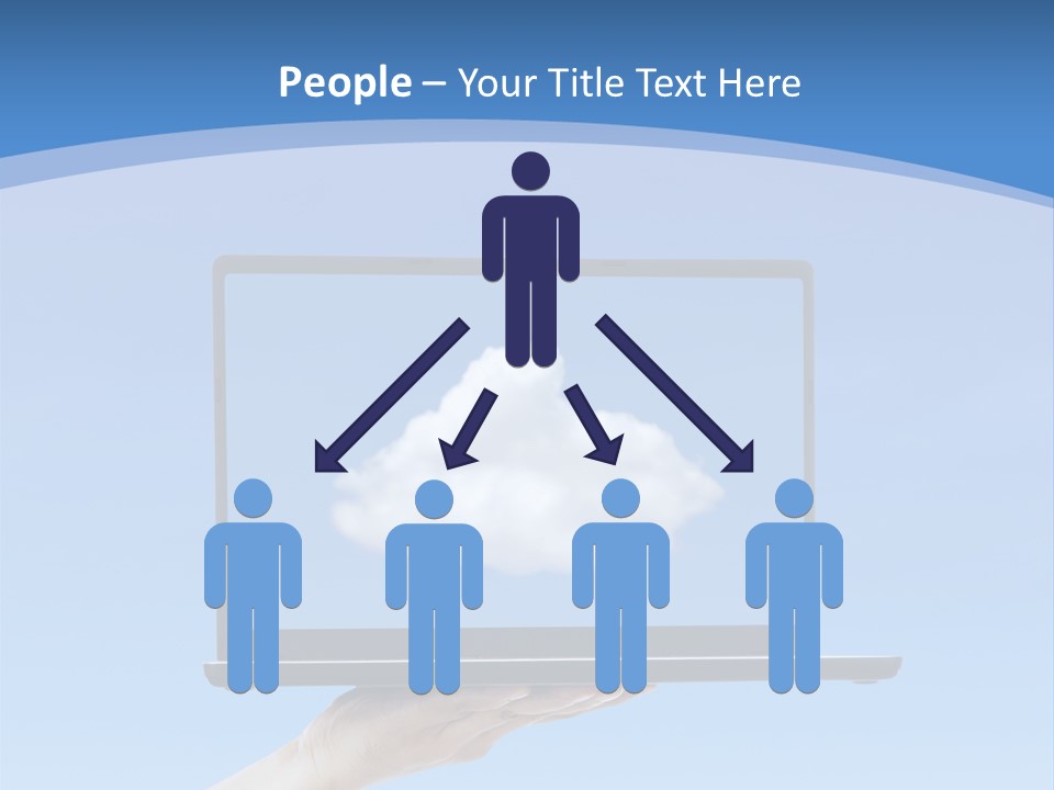 Picture Server Body Part PowerPoint Template