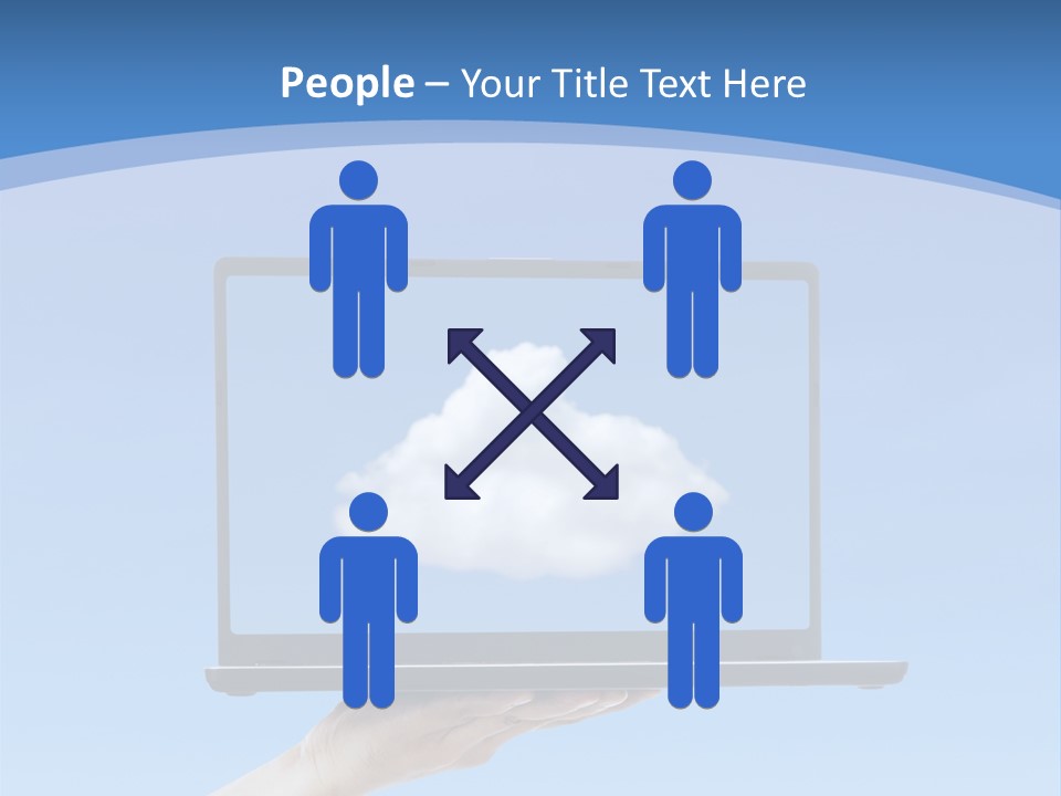 Picture Server Body Part PowerPoint Template