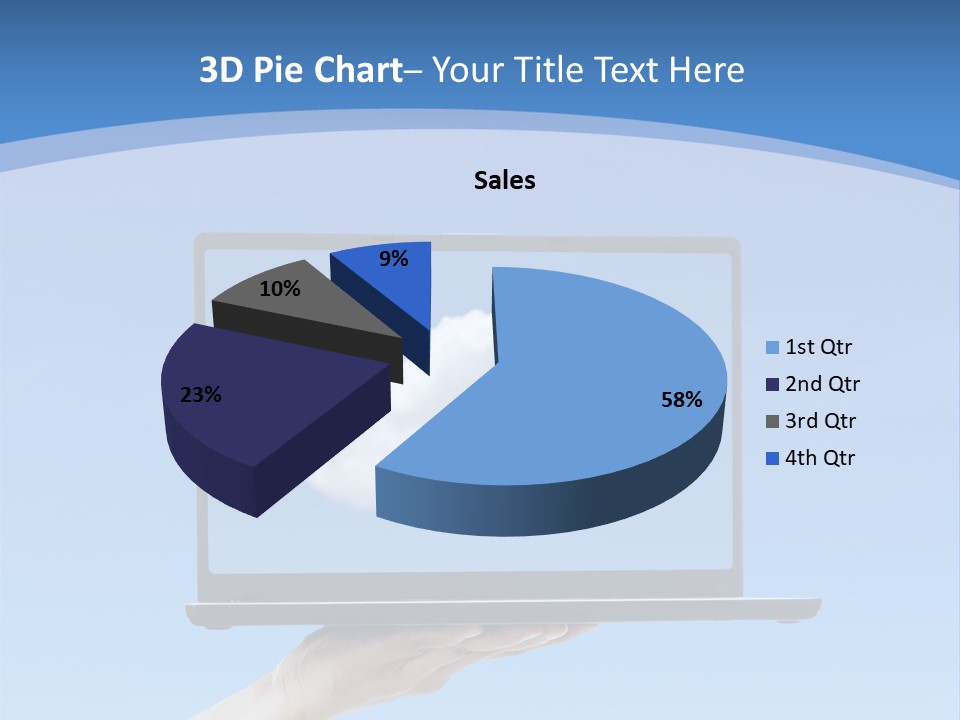 Picture Server Body Part PowerPoint Template