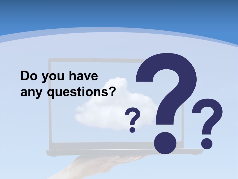 Picture Server Body Part PowerPoint Template