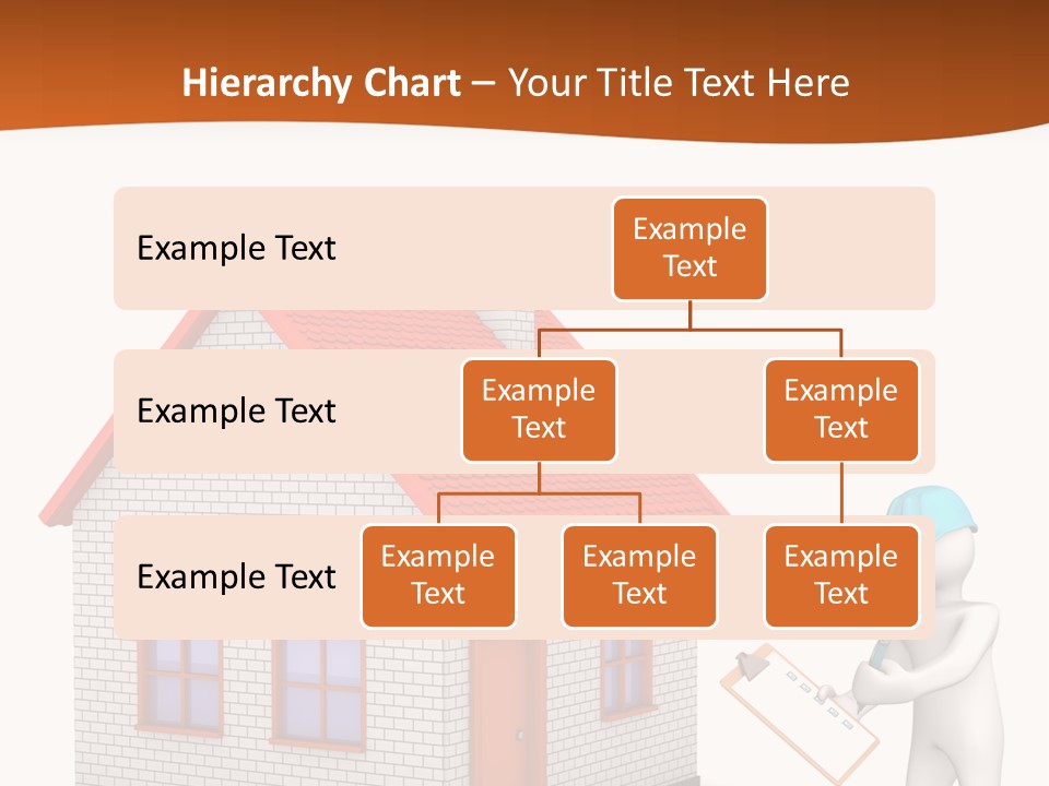 White Construction Notepad PowerPoint Template