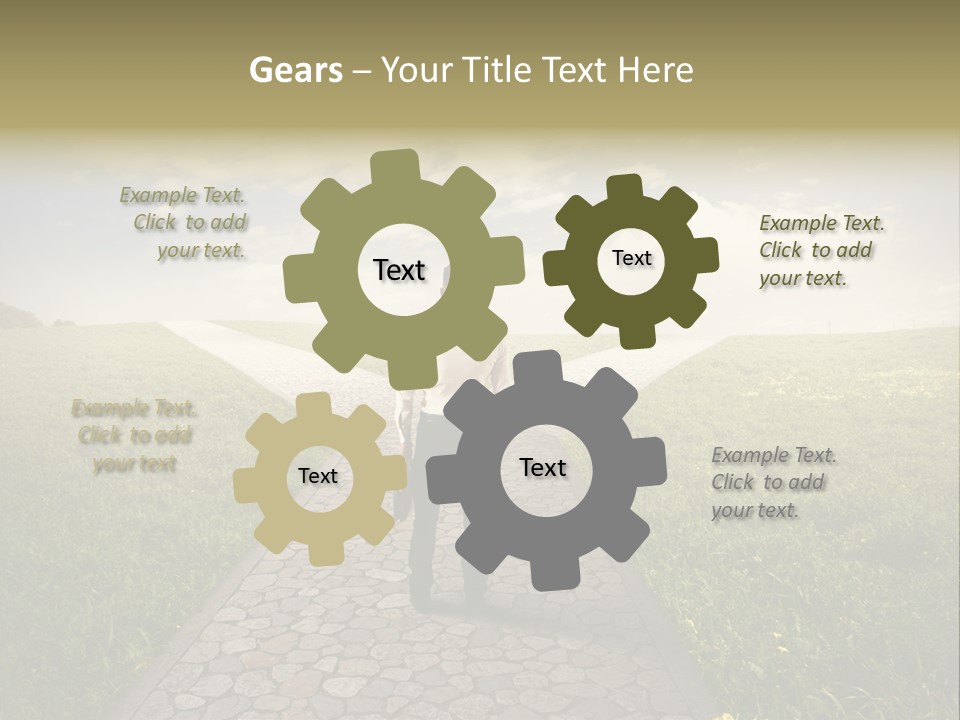 Undecided Solution Person PowerPoint Template