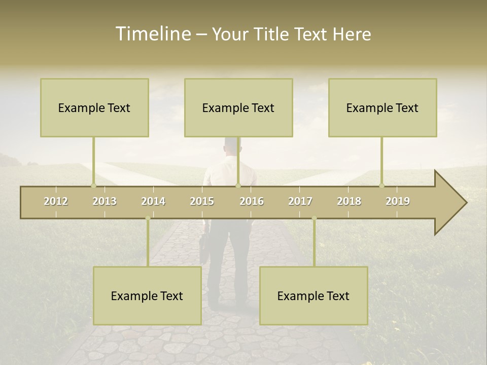 Undecided Solution Person PowerPoint Template