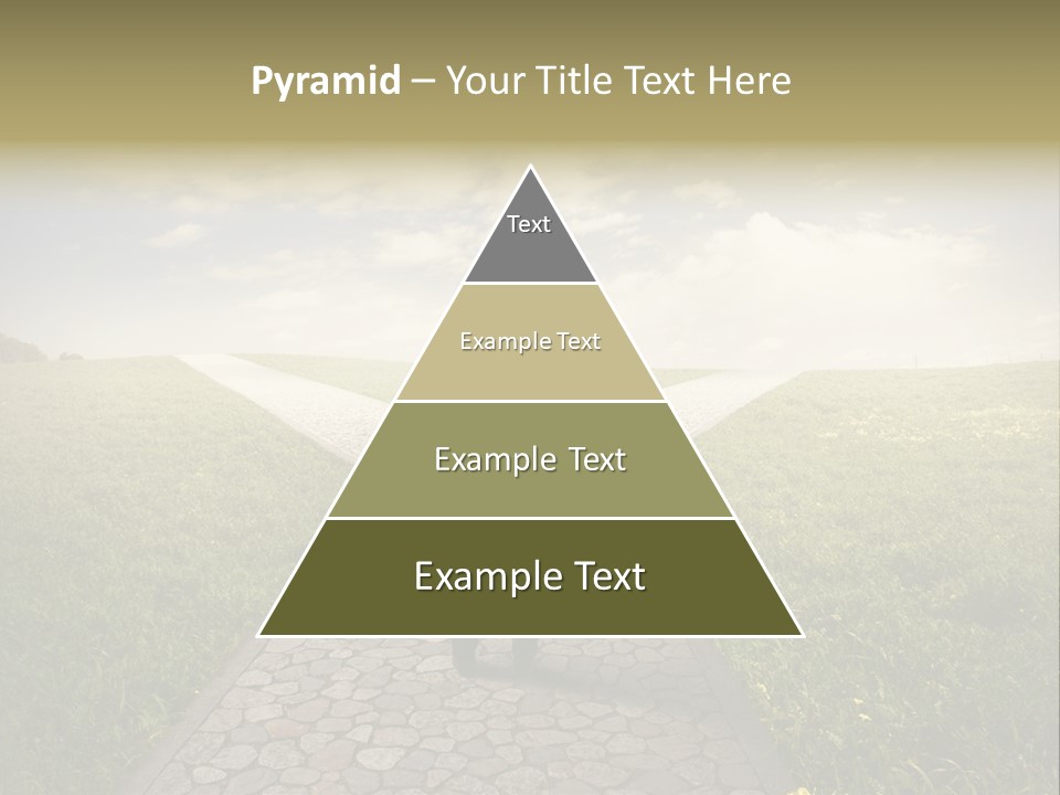 Undecided Solution Person PowerPoint Template