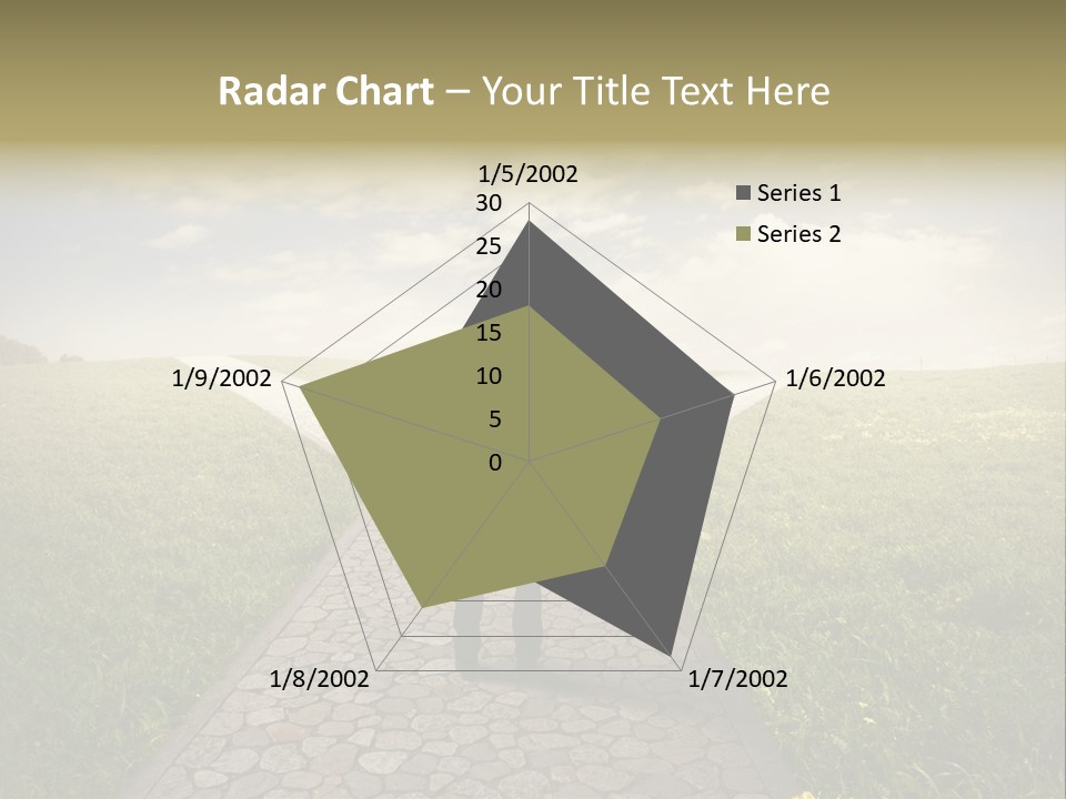Undecided Solution Person PowerPoint Template