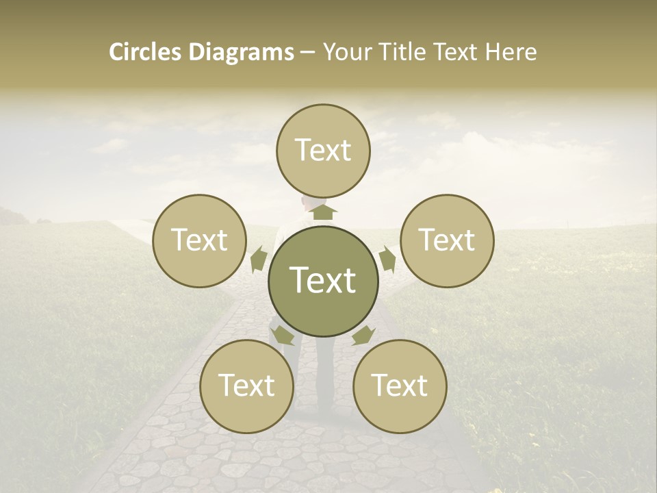 Undecided Solution Person PowerPoint Template