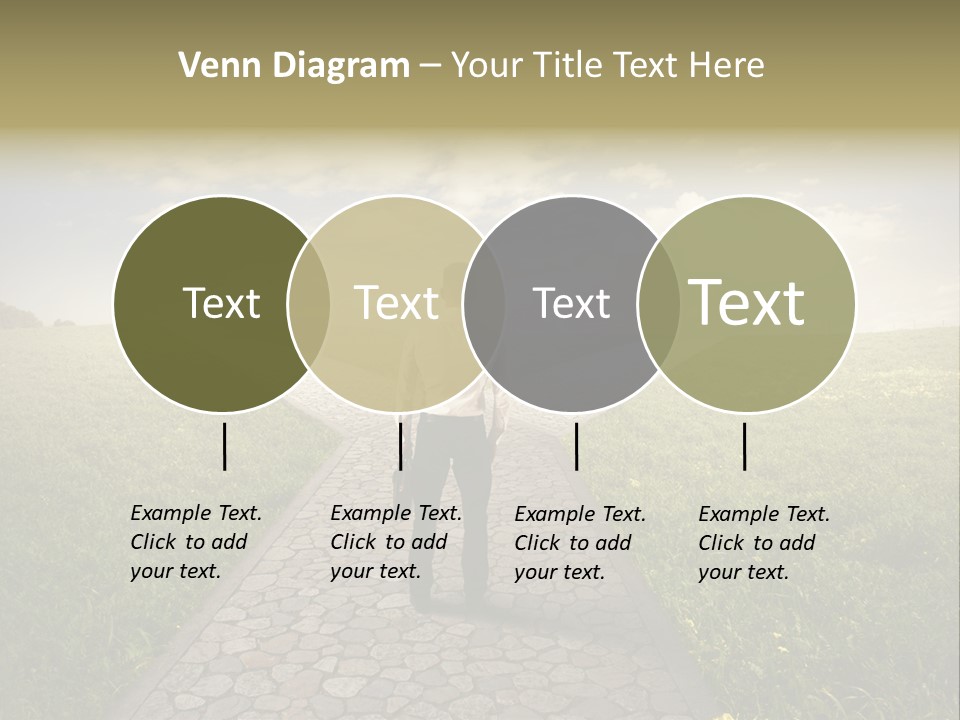 Undecided Solution Person PowerPoint Template