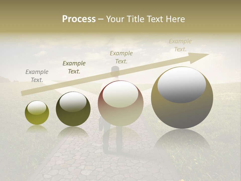 Undecided Solution Person PowerPoint Template