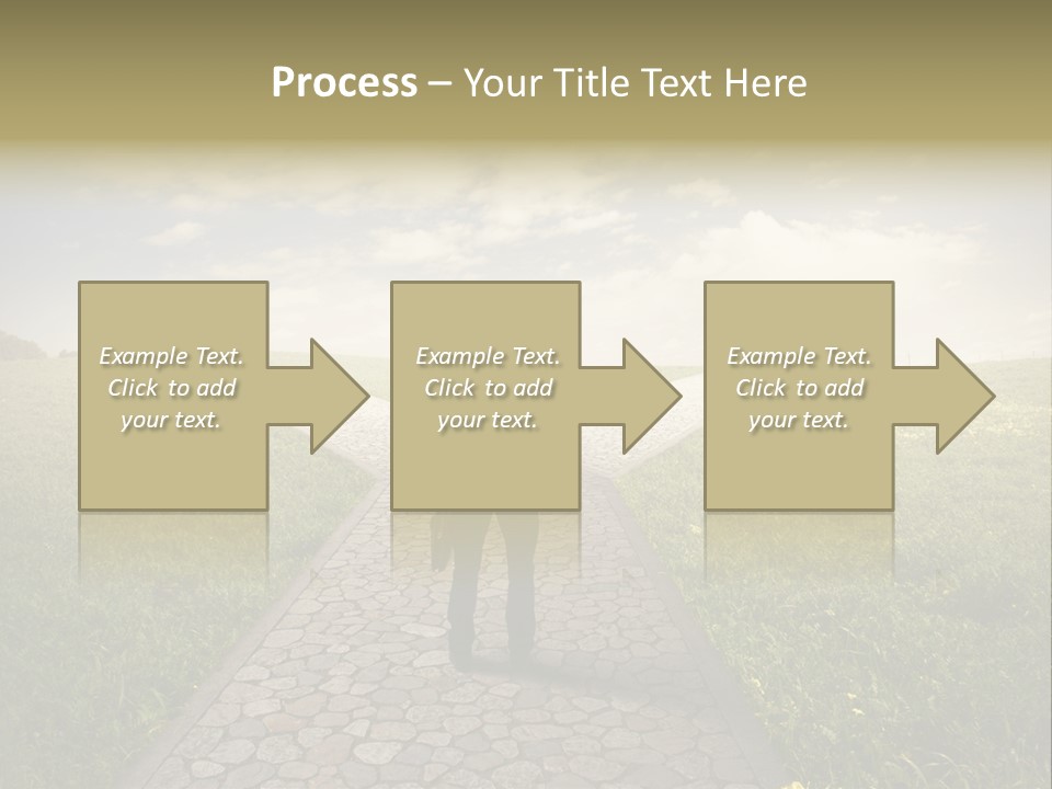 Undecided Solution Person PowerPoint Template