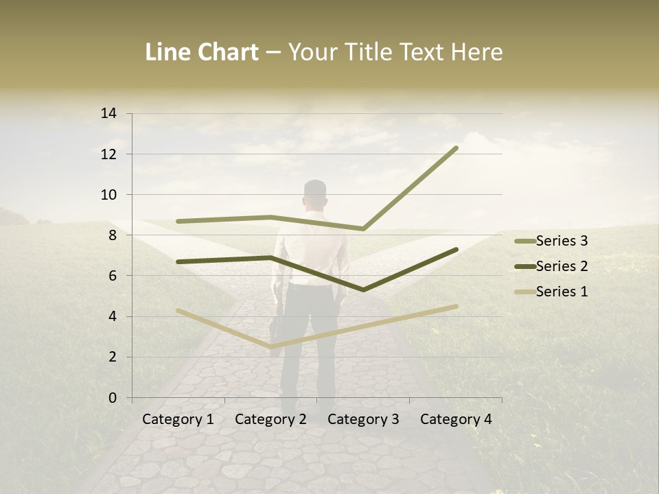 Undecided Solution Person PowerPoint Template
