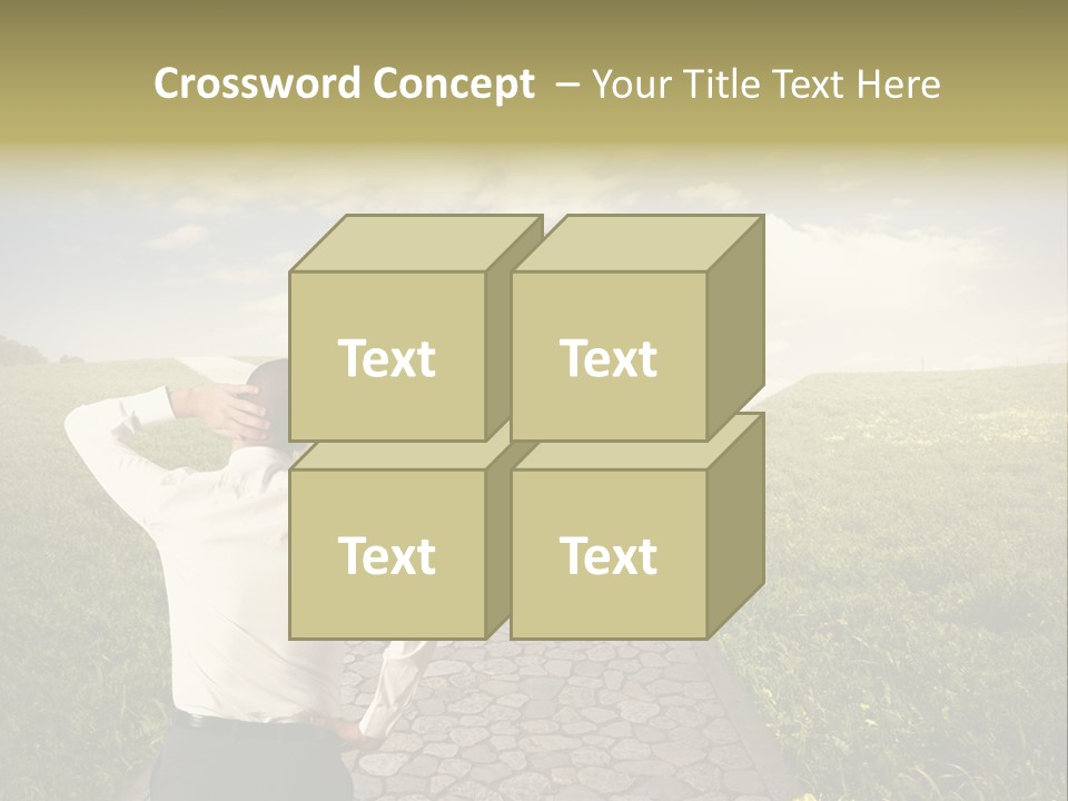 Strategy Decision Problem PowerPoint Template