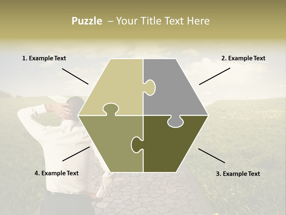 Strategy Decision Problem PowerPoint Template