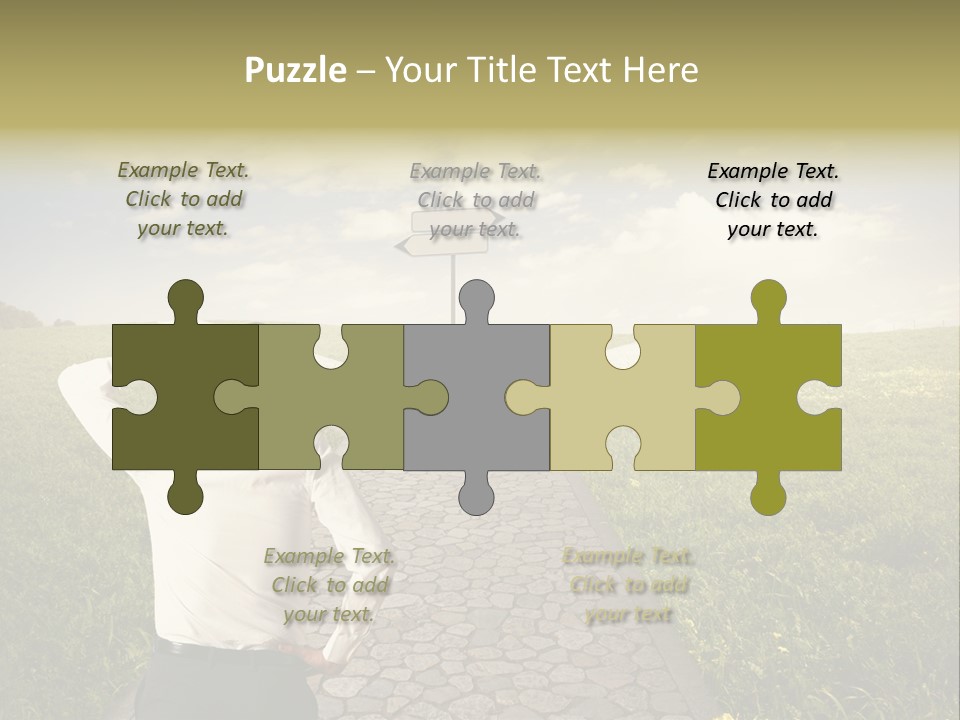 Strategy Decision Problem PowerPoint Template