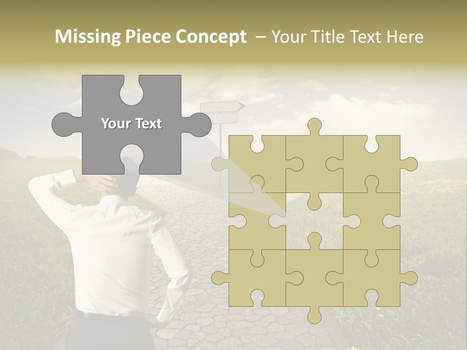 Strategy Decision Problem PowerPoint Template