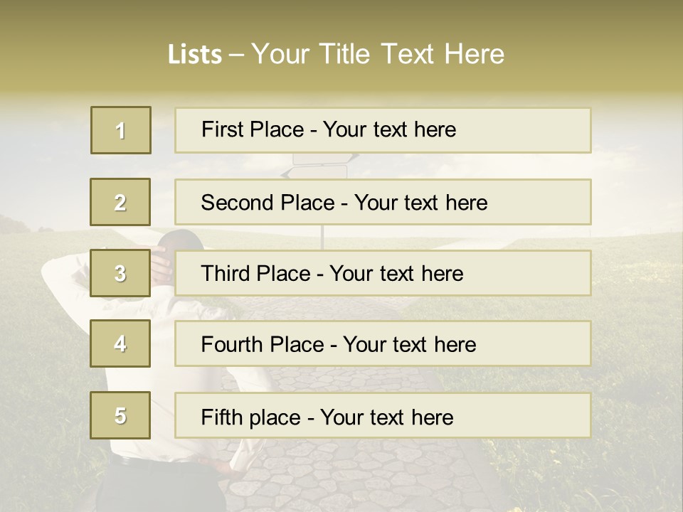 Strategy Decision Problem PowerPoint Template