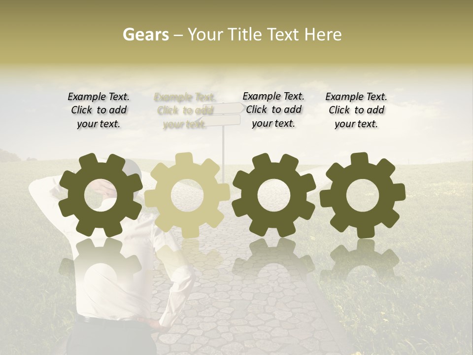 Strategy Decision Problem PowerPoint Template