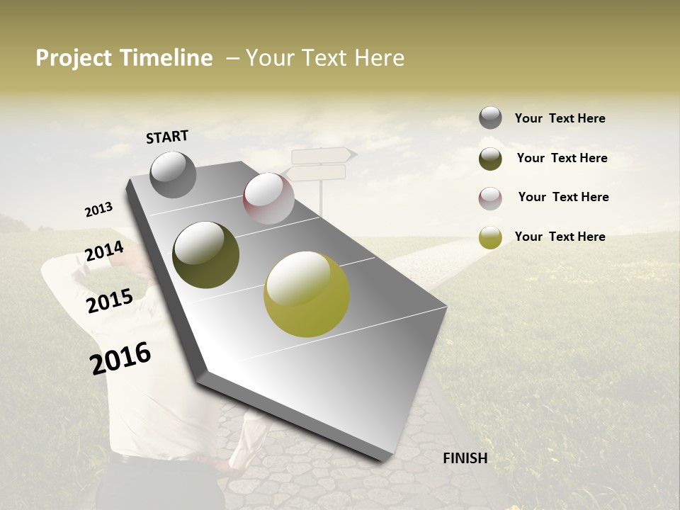 Strategy Decision Problem PowerPoint Template