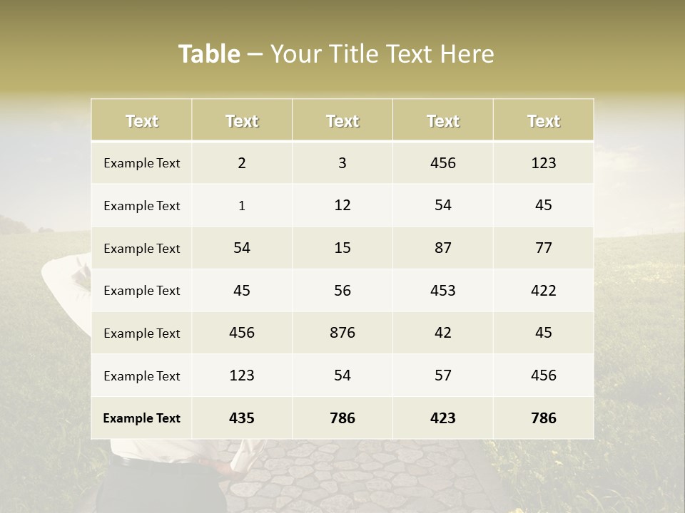 Strategy Decision Problem PowerPoint Template