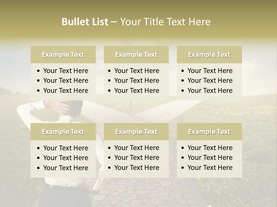 Strategy Decision Problem PowerPoint Template