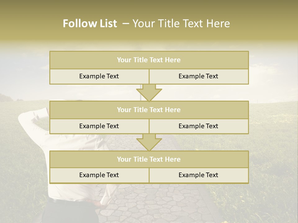 Strategy Decision Problem PowerPoint Template