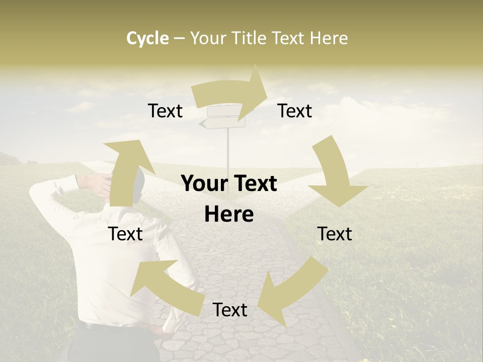 Strategy Decision Problem PowerPoint Template