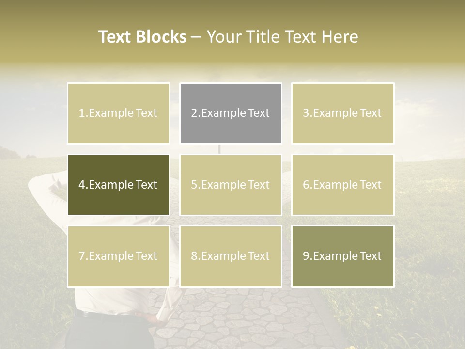 Strategy Decision Problem PowerPoint Template