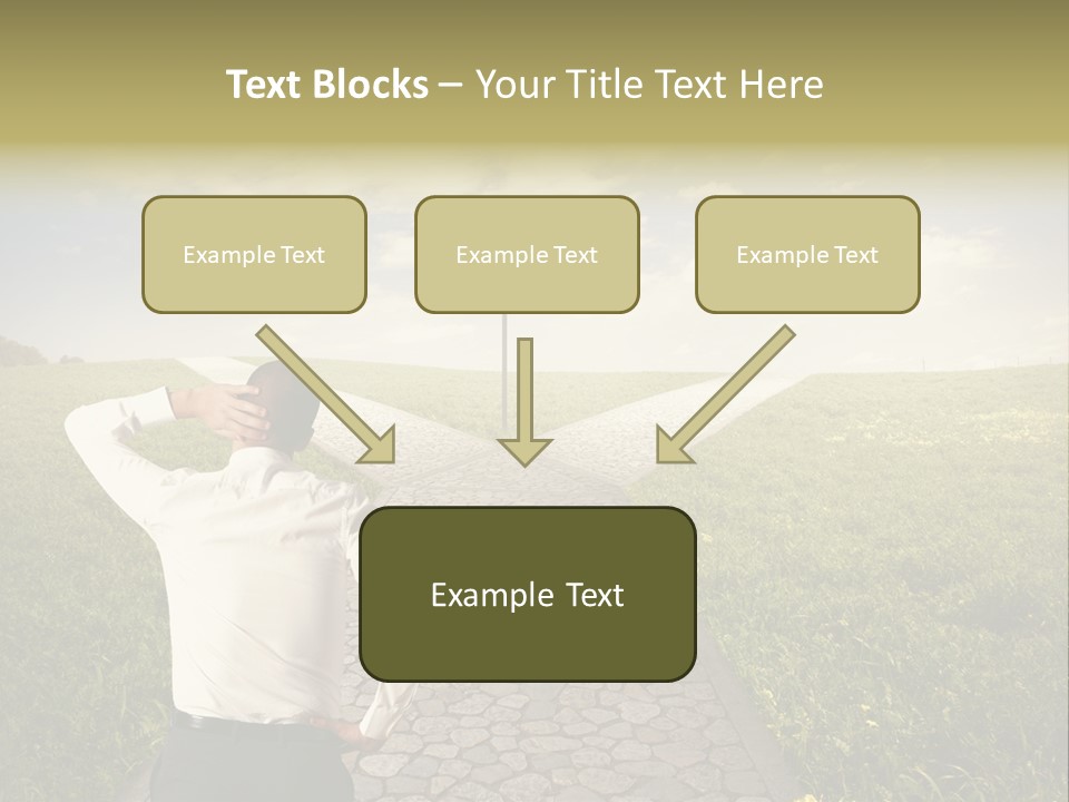 Strategy Decision Problem PowerPoint Template