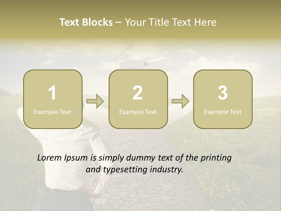 Strategy Decision Problem PowerPoint Template