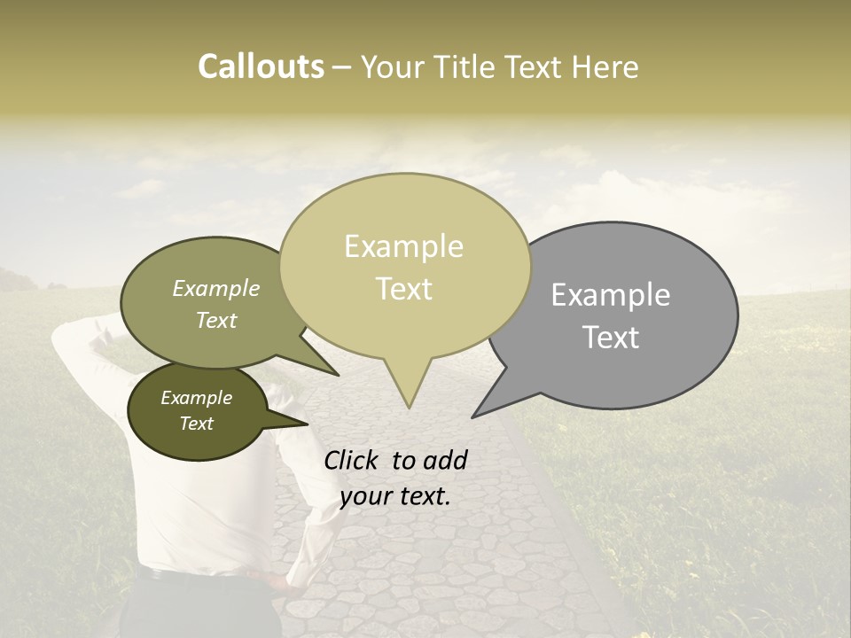 Strategy Decision Problem PowerPoint Template