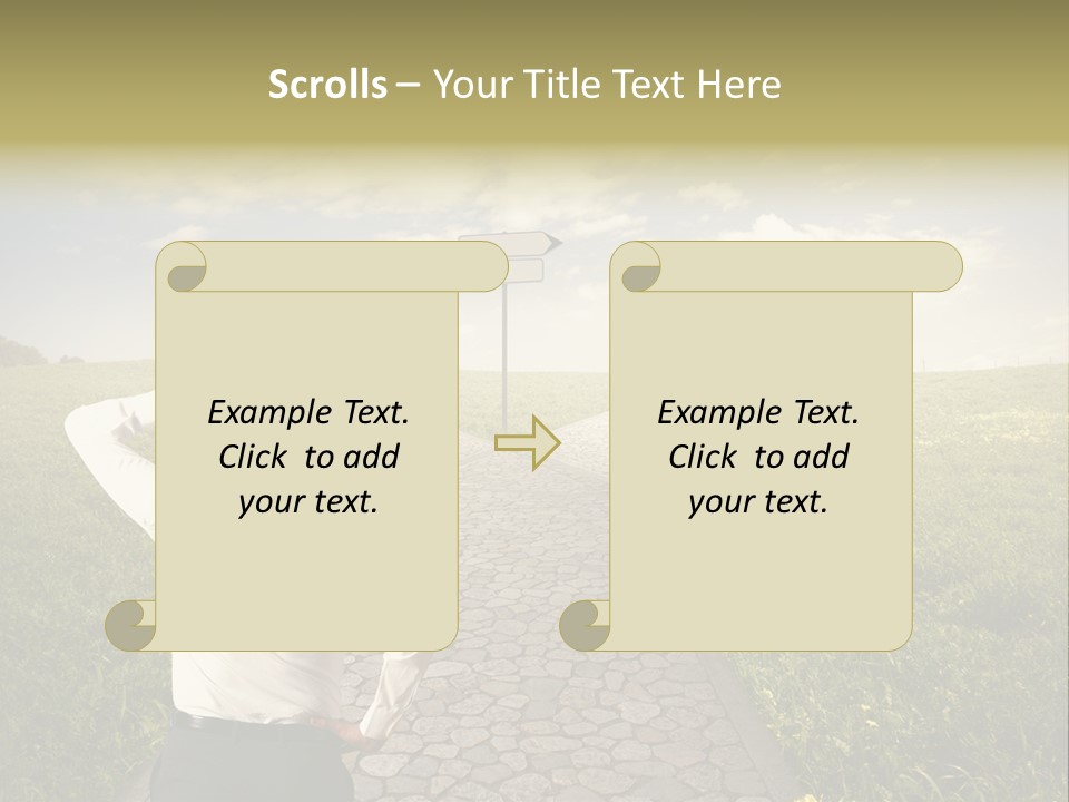 Strategy Decision Problem PowerPoint Template