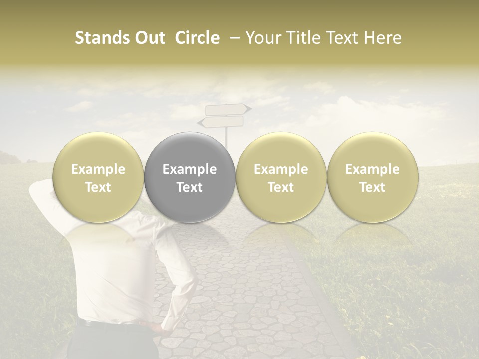 Strategy Decision Problem PowerPoint Template