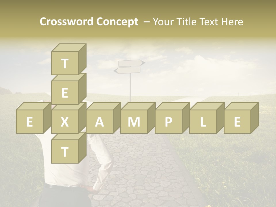 Strategy Decision Problem PowerPoint Template