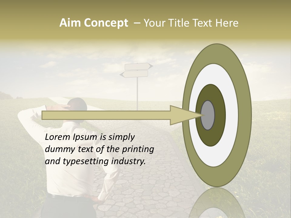Strategy Decision Problem PowerPoint Template