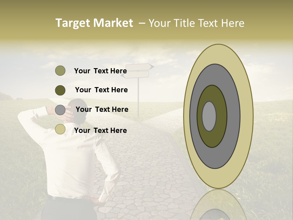 Strategy Decision Problem PowerPoint Template