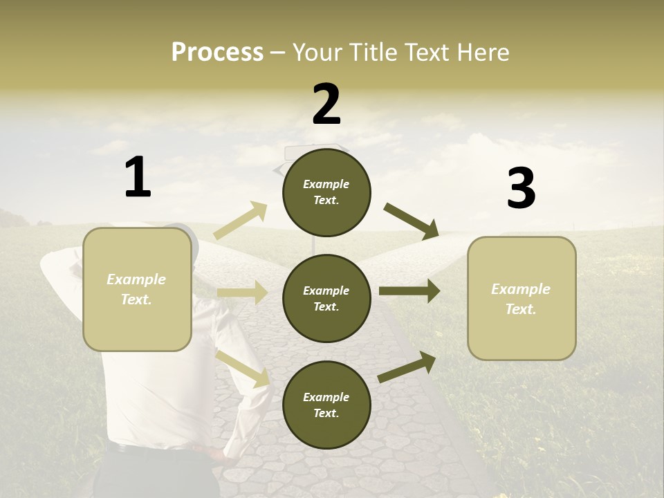 Strategy Decision Problem PowerPoint Template