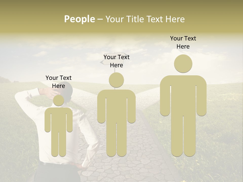 Strategy Decision Problem PowerPoint Template