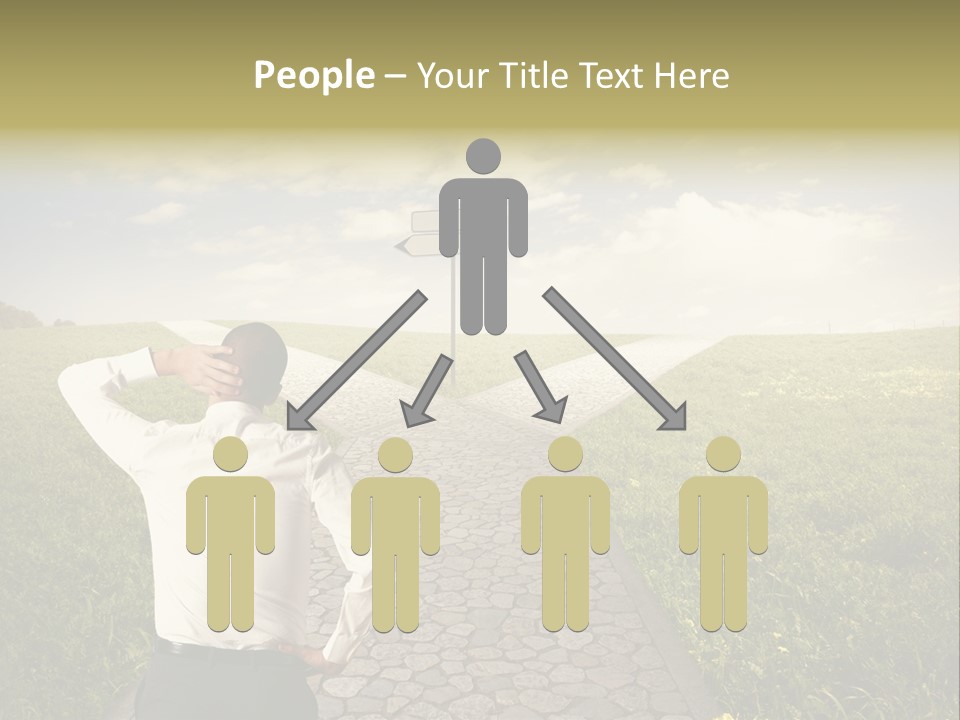 Strategy Decision Problem PowerPoint Template