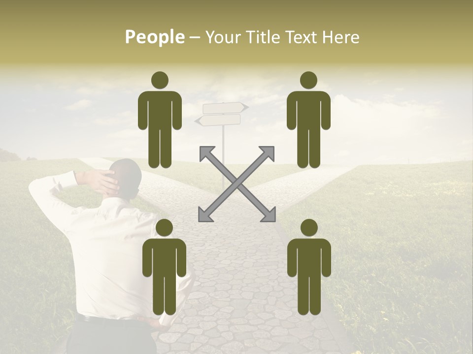 Strategy Decision Problem PowerPoint Template