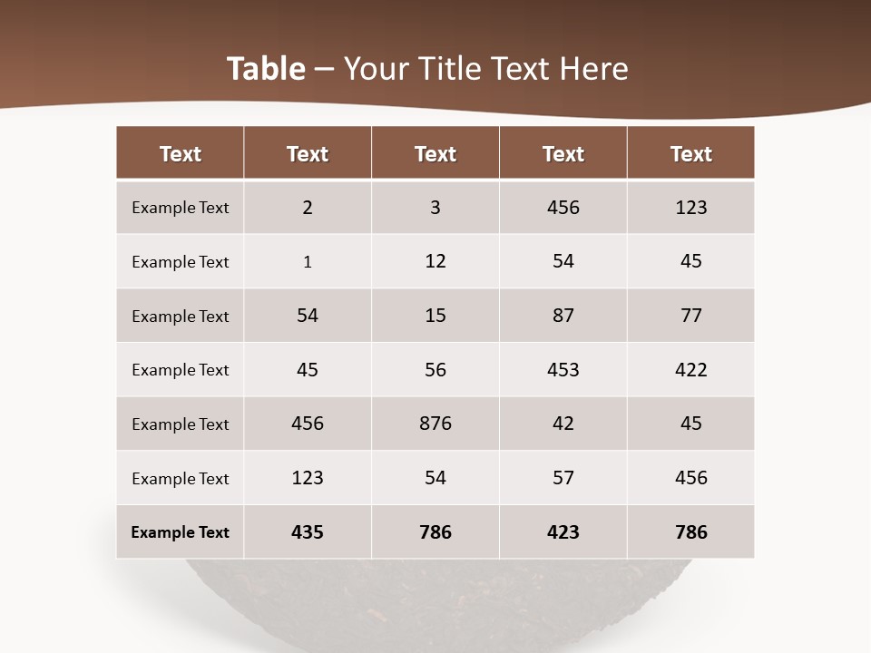 Taste Healthy Organic PowerPoint Template