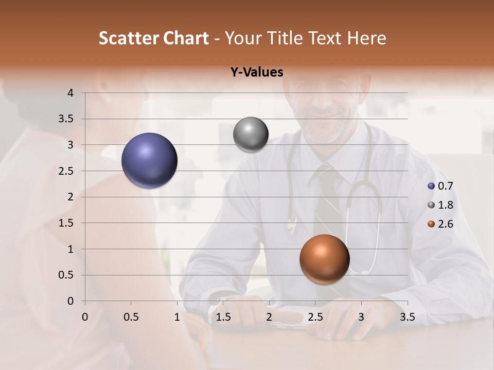 Examination Room Light Hair Pretty PowerPoint Template