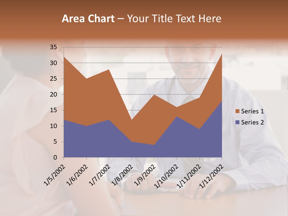 Examination Room Light Hair Pretty PowerPoint Template