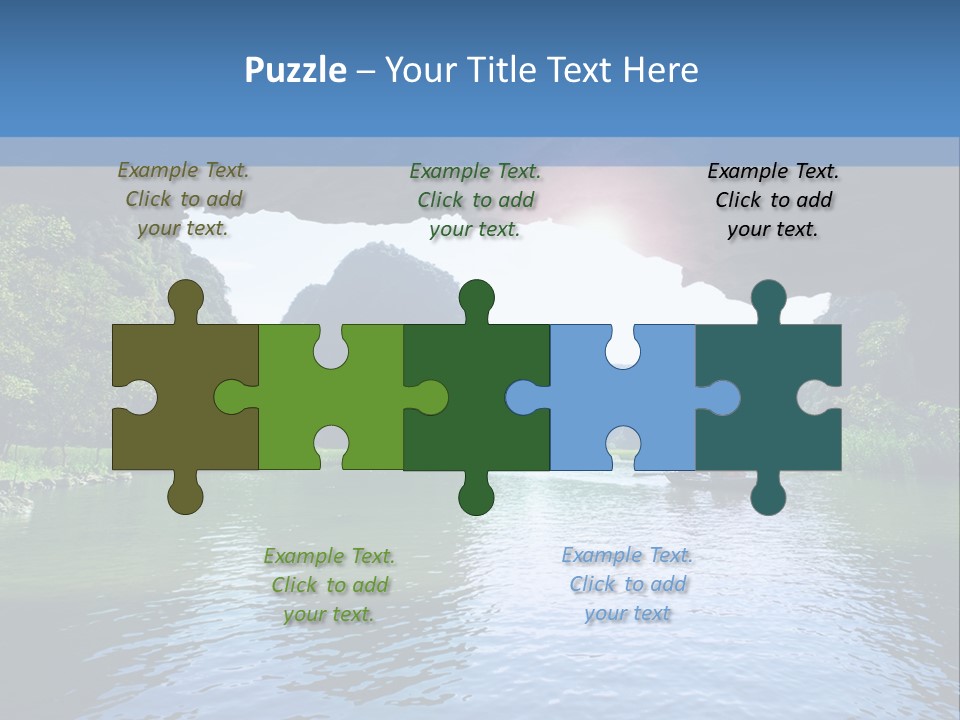 Tropical Coastal Beautifull PowerPoint Template