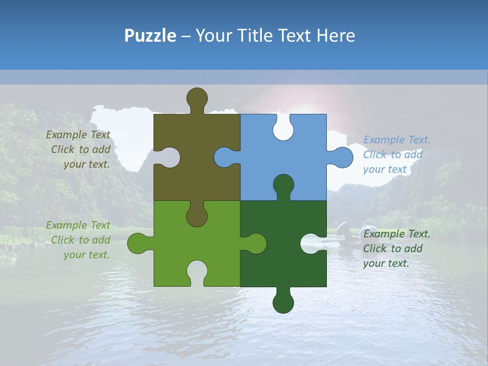 Tropical Coastal Beautifull PowerPoint Template