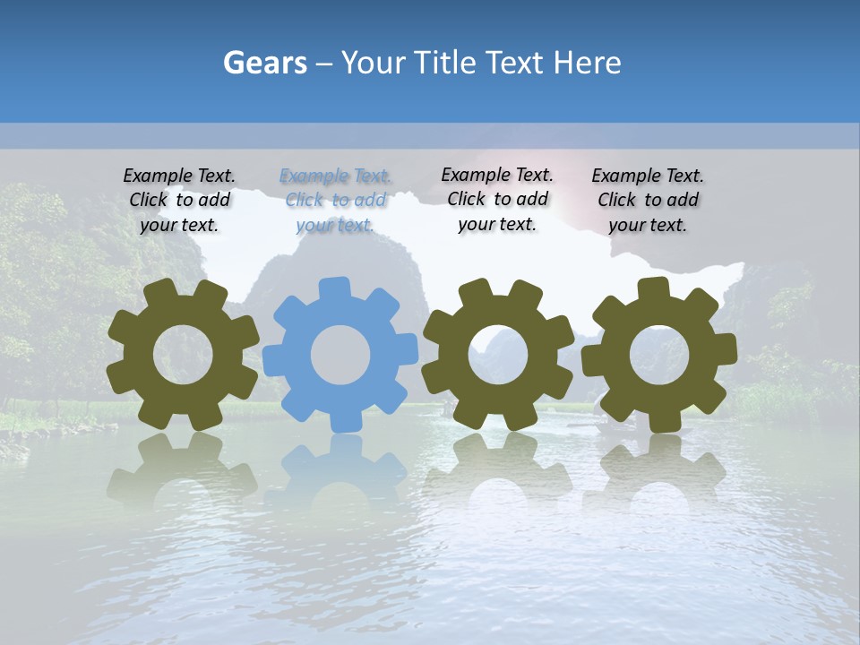 Tropical Coastal Beautifull PowerPoint Template