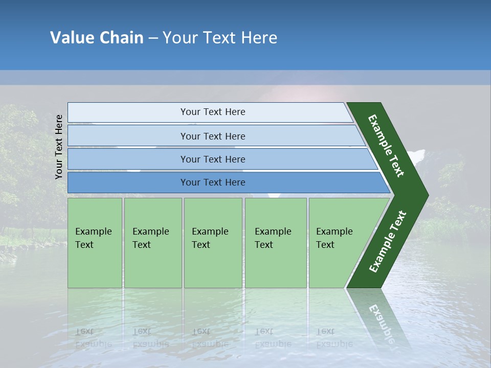 Tropical Coastal Beautifull PowerPoint Template
