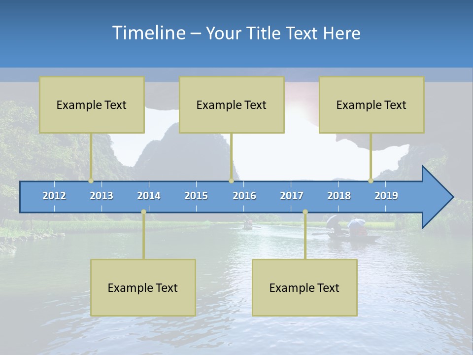 Tropical Coastal Beautifull PowerPoint Template